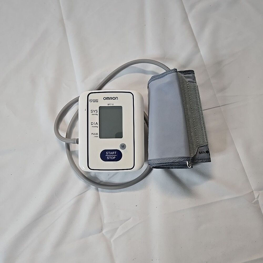 Blood Pressure Monitor Omron BP710 Upper Arm Automatic Digital Portable Home Use